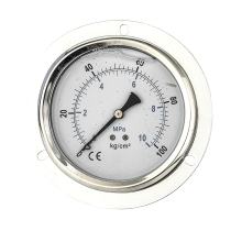 glycerinfylld rostfri manometer